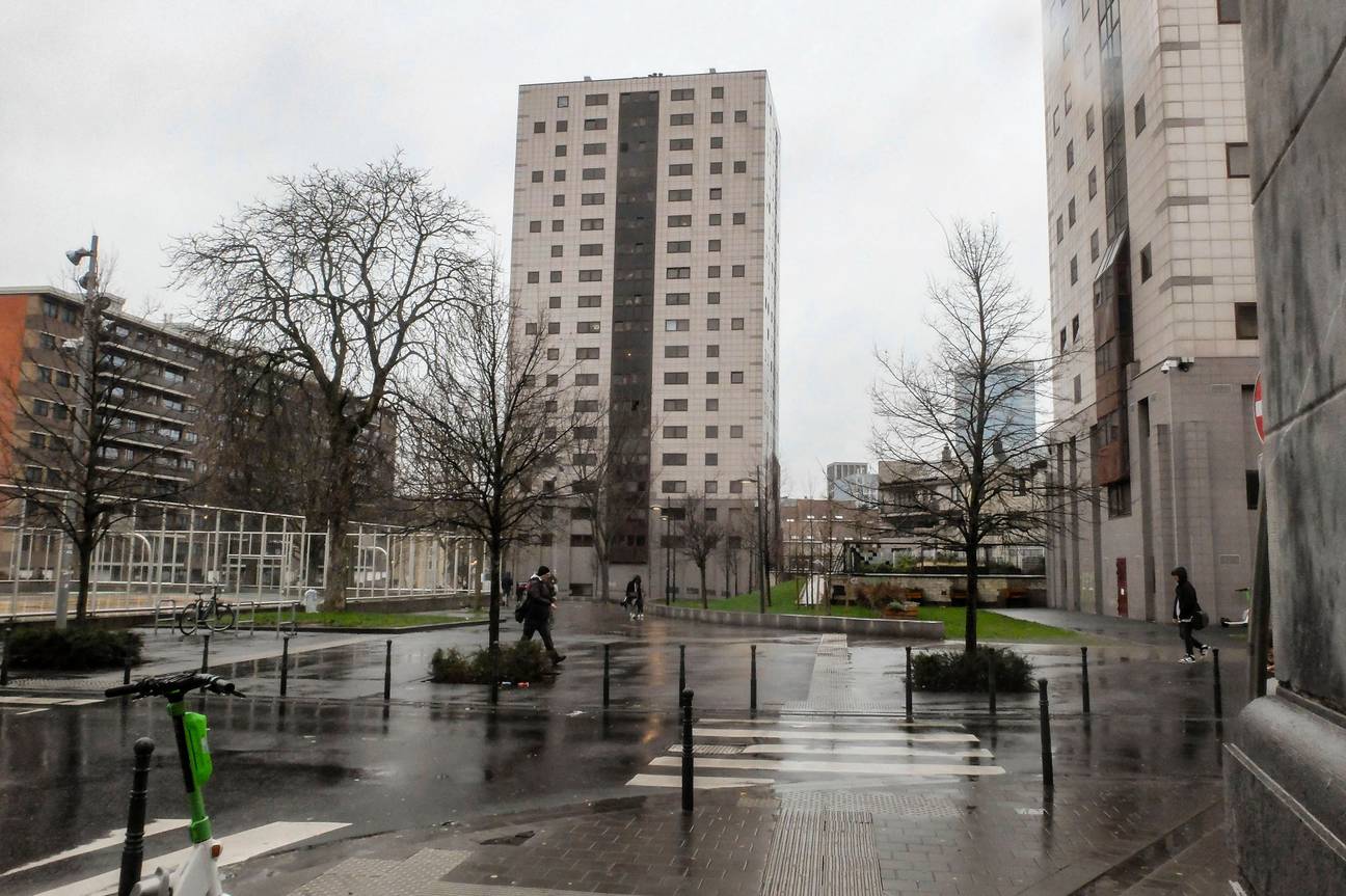 Het Jacques Francksquare in Sint-Gillis