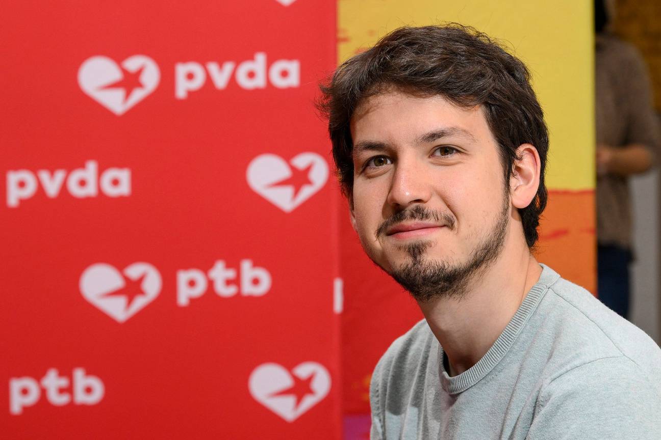 Voorstelling gekozen leden Brussels parlement PTB-PVDA op 13 juni 2024: Souleimane Octave Daube