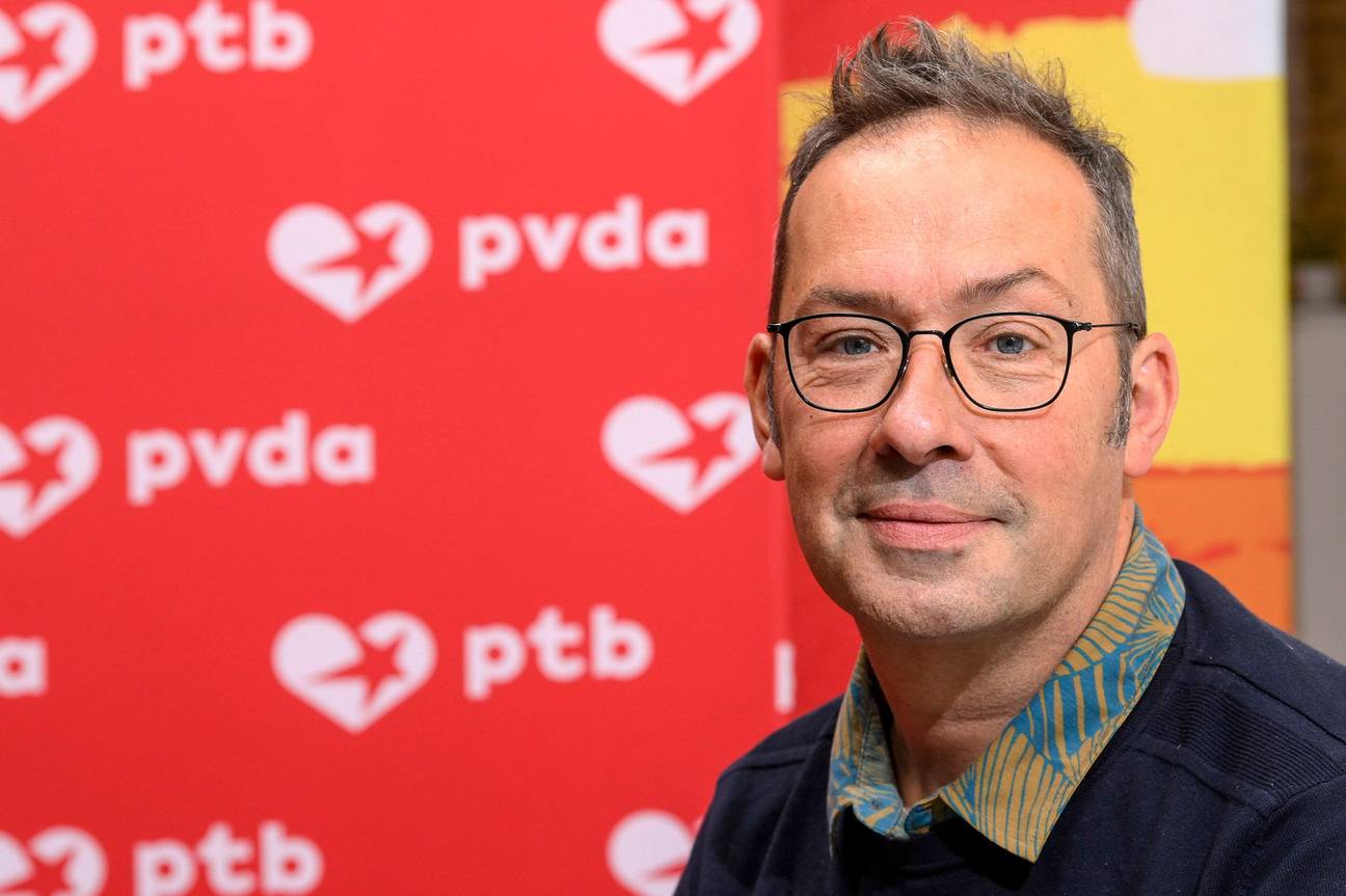 13 juni 2024, voorstelling gekozen Brussels parlement PTB-PVDA: Bruno Bauwens