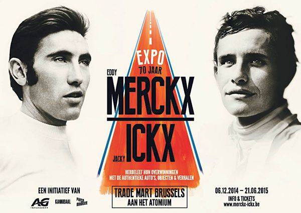 Affiche Jacky Ickx Eddy Merckx