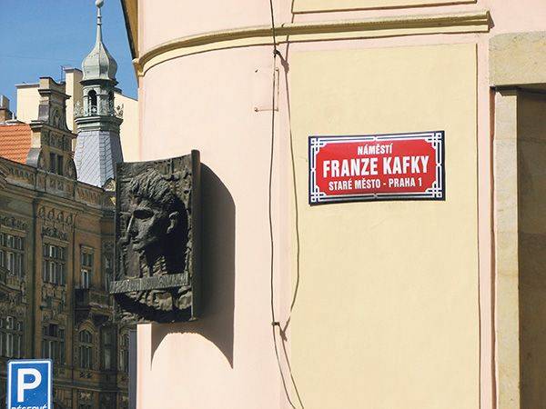 Franz Kafkastraat Praag c Kahala