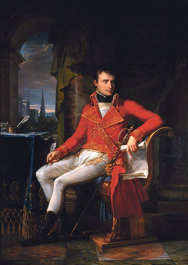 Napoleon eerste consul schilderij