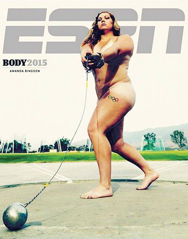 Amanda Bingson Sports Illustrated Body Issue