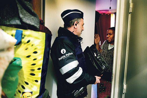 Politiepatrouille wijkagent Molenbeek