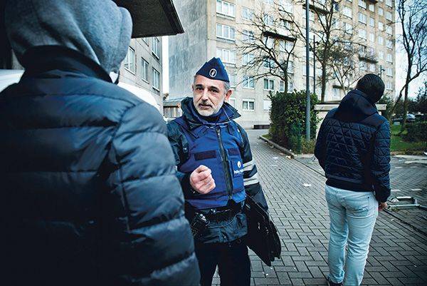 Politiepatrouille wijkagent Molenbeek 2