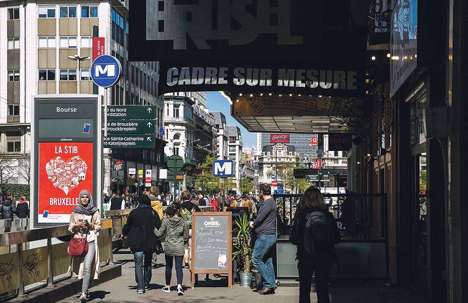 voetgangerszone BRUZZ 1551