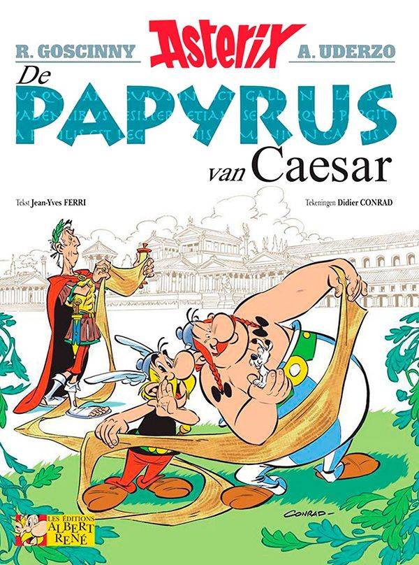 asterix de papyrus van caesar