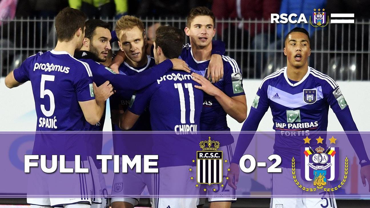 RCS Charleroi - RSC Anderlecht: 0-2.