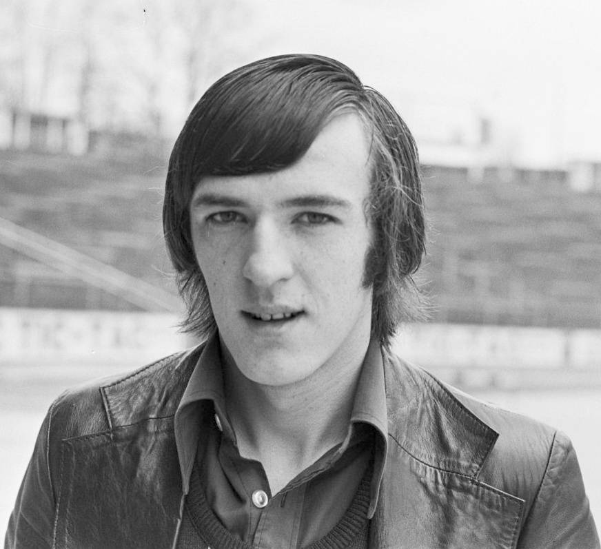 François Van der Elst in 1977 bij de nationale ploeg.