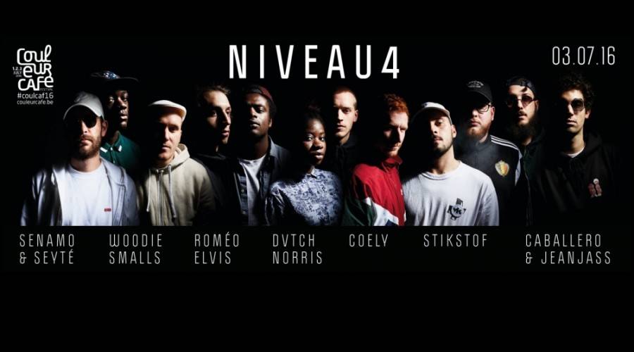 'Niveau4' brengt heel wat Belgisch hiphoptalent samen © Couleur Café