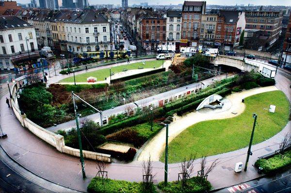 De Berenkuil/Verboekhovenplein in Schaarbeek