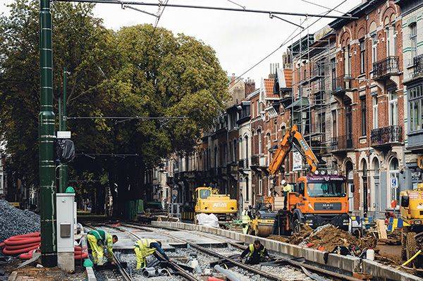 werken Albertlaan c Bart Dewaele