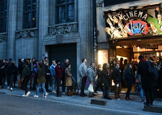 Cinema Nova in de Arenbergstraat (archiefbeeld.)