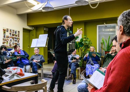 Les Choux de Bruxelles geeft kwetsbaren een stem op het Klarafestival.