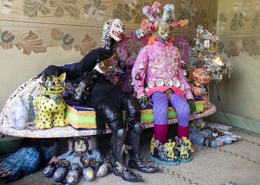 Het werk ‘Canapé’ van Brusselaar en kunstenaar Antoine Moulinard.