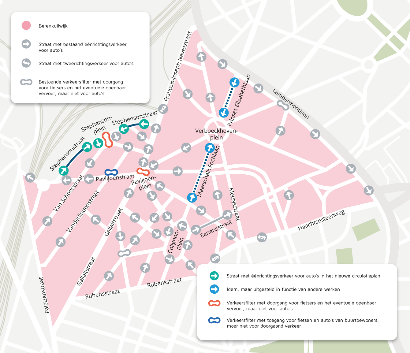 Buurt Schaarbeekse Berenkuilwijk Mobiliseert Tegen Circulatieplan | BRUZZ