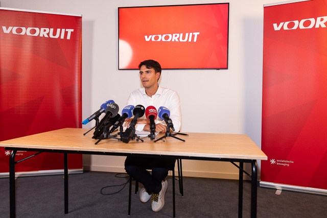 Conner Rousseau neemt ontslag als partijvoorzitter Vooruit | BRUZZ