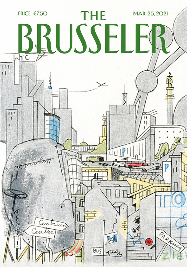 Travel Book Brussels by Ever Meulen