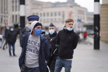 31 januari 2021: arrestaties in en rond het centraal station in Brussel. De politie is talrijk aanwezig om manifestanten die willen protesteren tegen de coronamaatregelen tevatten. De manifestatie kreeg immers geen toelating.