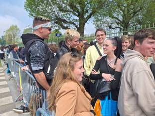 Zondag 14 mei 2023: fans in de rij voor de "Renaissance World Tour" van Beyoncé in het Koning Boudewijnstadion in Brussel.