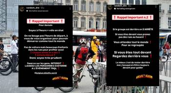 Richtlijnen door Random_Dre via instagram om het event goed te laten verlopen.