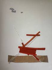 Werk van Hana Miletic in 'Eine Stadt als Atelier' in het Kölnischer Kunstverein.