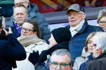 Marc Coucke nieuwe voorzitter RSC Anderlecht en Roger Vanden Stock afscheidnemend voorzitter