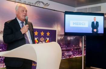Roger Vanden Stock afscheid als voorzitter RSC Anderlecht