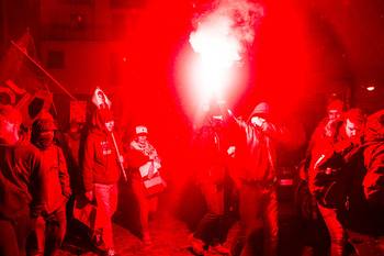 Manifestatie tegen politiegeweld op 15 maart 2018