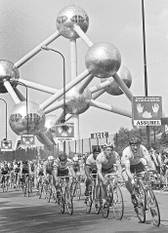 1978 Tour de France in Brussel met Jan Raas en Freddy Maertens voorop