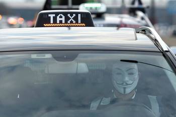 27-03-2018  Internationaal protest van taxichauffeurs tegen UBER