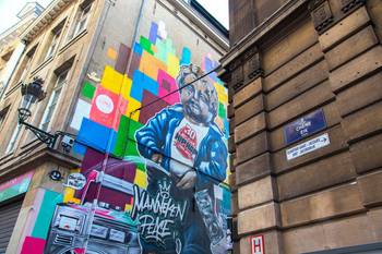 graffiti tags muurschildering graffiti-artiest spuitbus manneken peace hiphop Eikstraat Manneken Pis