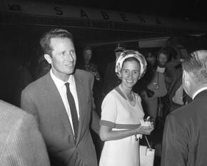 Boudewijn en Fabiola keren terug uit Congo in 1970