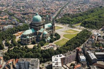 Koekelberg Basiliek luchtfoto