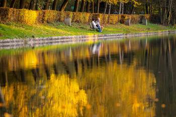 Oudergem Rood Klooster rust herfst