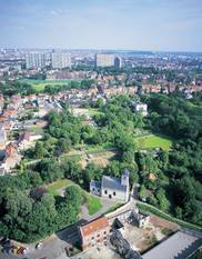 Sint-Agatha-Berchem luchtbeeld