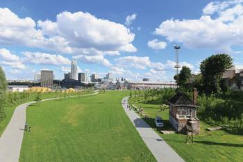 Sint-Jans-Molenbeek park Thurn & Taxis