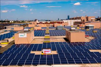 Audi Vorst heeft de grootste zonnestroominstallatie van het Brussels Gewest