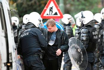 Betoging van de Gele Hesjes in Brussel