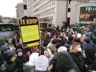 Klimaat te koop, klimaatspijbelaars op donderdag 17 januari 2019