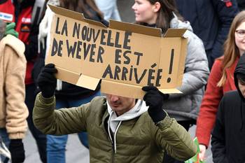Klimaatspijbelaars op 31 januari 2019: "La nouvelle De Wever est arrivée"