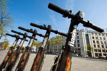 Elektrische deelsteps van Flash in de Brusselse vijfhoek
