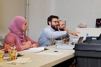 Rustige stembusgang Ecole des quatre saisons Sint-Gillis
