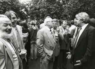 Backstage Boterhammen in het Park met Hugo Weckx en Freddy Thielemans