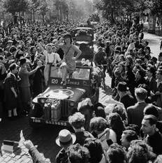 4 september 1944: Britse troepen worden verwelkomd in Brussel