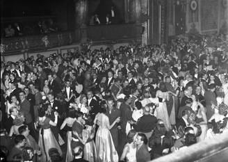 8 mei 1945: V-day, overwinningsbal in Brussel