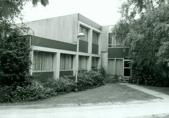 De studentenkoten van ontwerper Willy Van Der Meeren op de VUB-campus in de jaren 1980