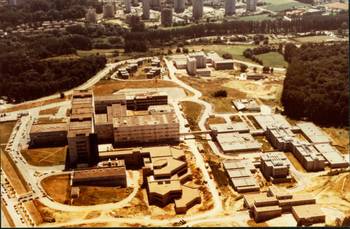 Luchtfoto van campus Jette en UZ Brussel (z.d.)