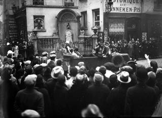 Bijeenkomst van oorlogsinvaliden in 1928