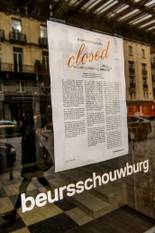 De Beursschouwburg, tenmlinste gesloten tot 3 april